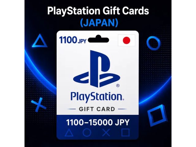 PlayStation (JP) 15000 JPY Япония - цифровая карта