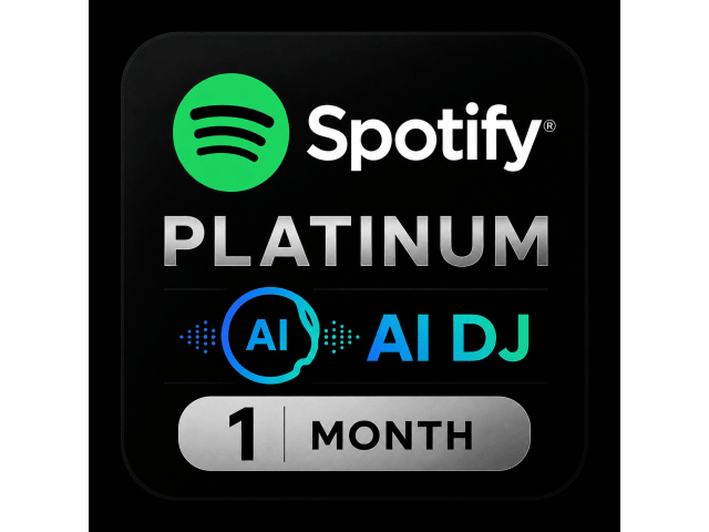 SPOTIFY PREMIUM | PLATINUM AI DJ 1 MONTH