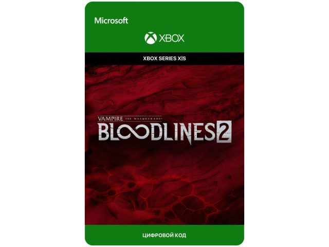 Игра Vampire The Masquerade Bloodlines 2 - Standard Edition для Xbox Series X S, электронный ключ