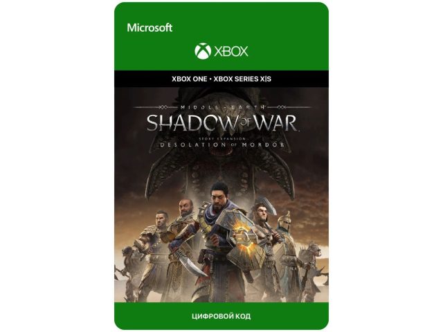 Дополнение MIDDLE-EARTH: SHADOW OF WAR - THE DESOLATION OF MORDOR STORY EXPANSION (DLC) для Xbox One/Series X S, электронный ключ