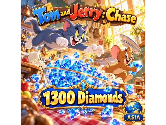 Tom and Jerry: Chase (Asia) — 1300 Diamonds
