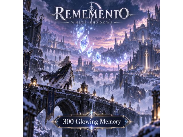 Rememento: White Shadows — 300 Glowing Memory