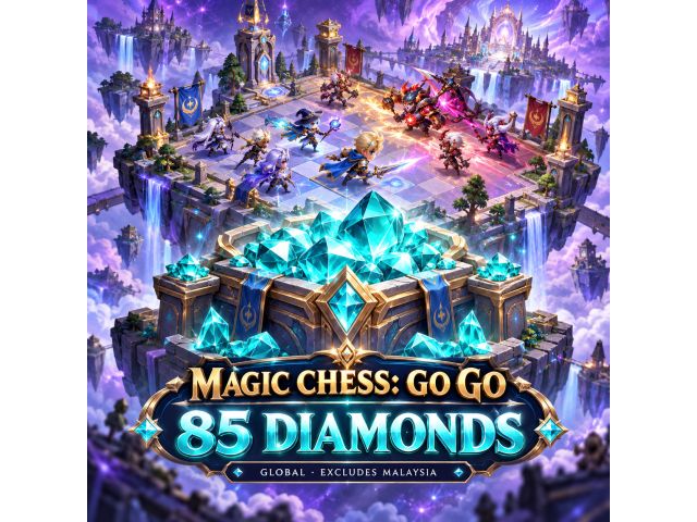 Magic Chess: Go Go — 85 Diamonds (Global, кроме Малайзии)