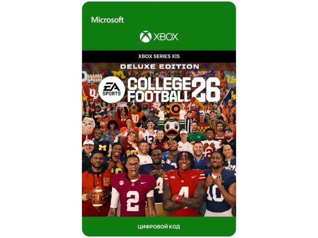 Игра EA SPORTS COLLEGE FOOTBALL 26 - DELUXE EDITION для Xbox Series X S, электронный ключ