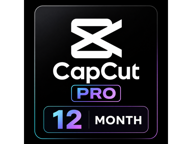 CapCut Pro | 12 MONTH | Private account | Instant