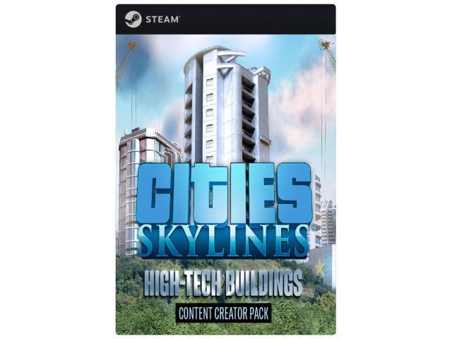 Дополнение Cities: Skylines - Pack High-Tech Buildings (DLC) для PC, Steam, электронный ключ
