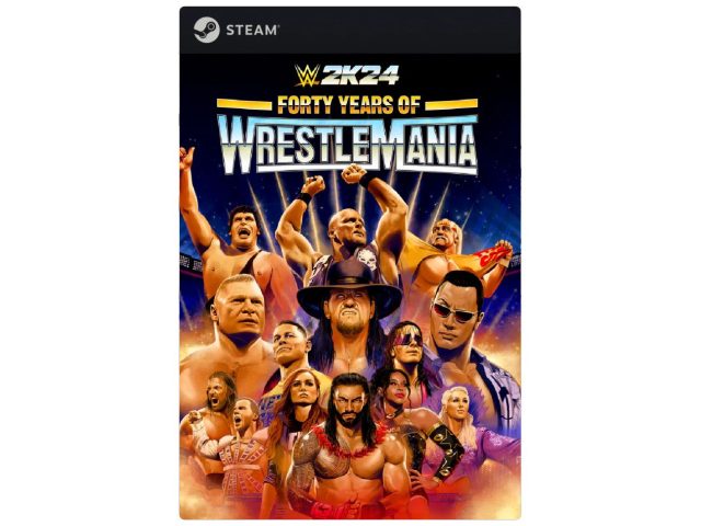 Игра WWE 2K24 - 40 Years of Wrestlemania Edition для PC, Steam, электронный ключ