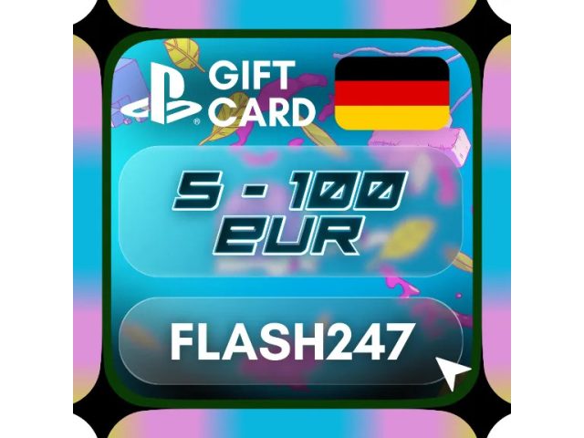 PlayStation (DE) 100 EUR Германия - цифровая карта