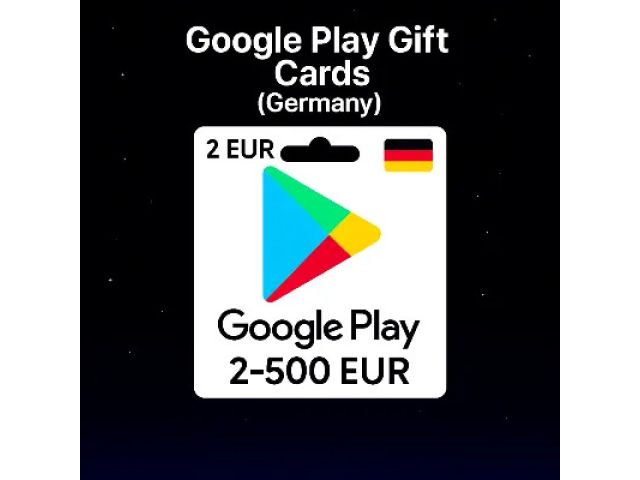 Google Play (DE) 25 EUR Германия - цифровая карта