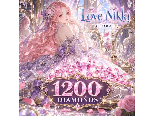 Love Nikki (Global) — 1200 Diamonds