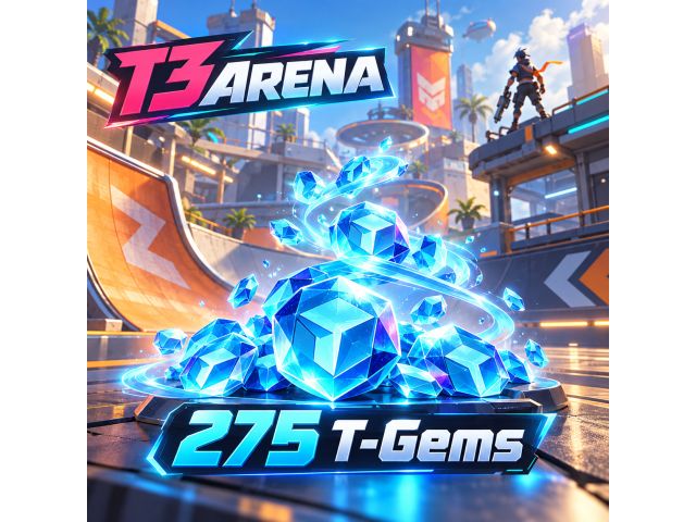 T3 Arena — 275 T-Gems (пополнение по ID)