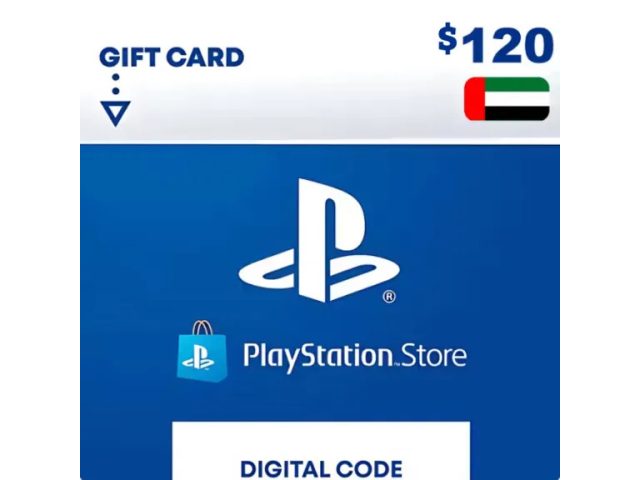 PlayStation (AE) 120 USD ОАЭ - цифровая карта