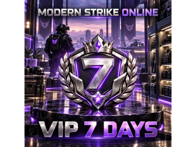 Modern Strike Online — VIP на 7 дней (по Player ID)