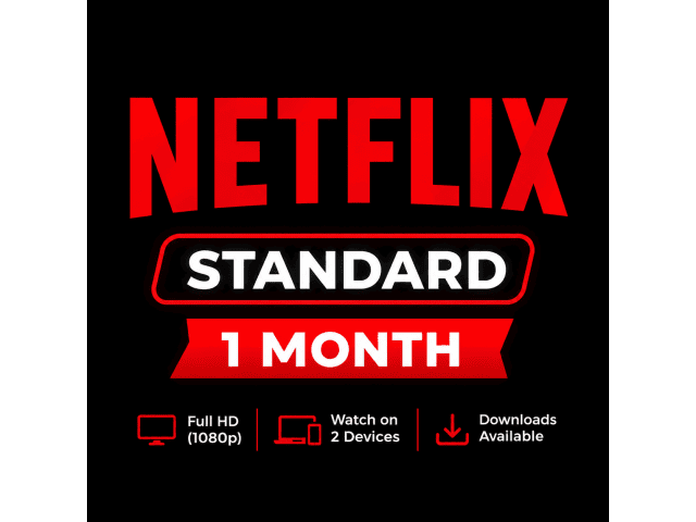 NETFLIX ACCOUNT | STANDARD 1 MONTH | WARRENTY