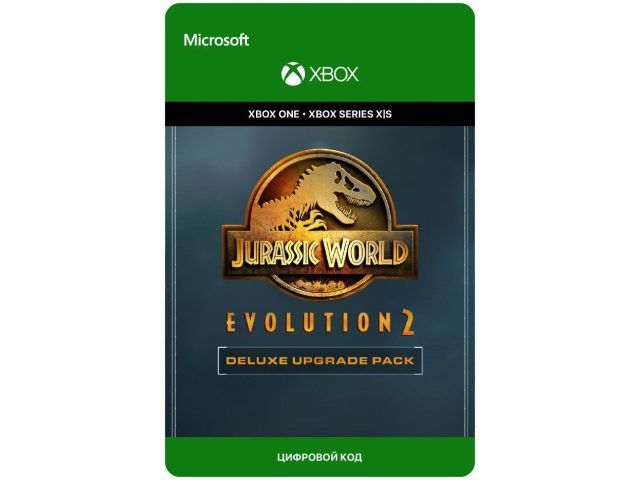 Дополнение Jurassic World Evolution 2 - Deluxe Upgrade Pack (DLC) для Xbox One/Series X S, электронный ключ