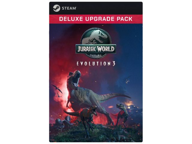 Дополнение Jurassic World Evolution 3: Deluxe Upgrade Pack (DLC) для PC, Steam, электронный ключ