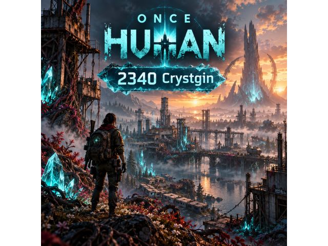 Once Human — 2340 Crystgin (пополнение по ID)
