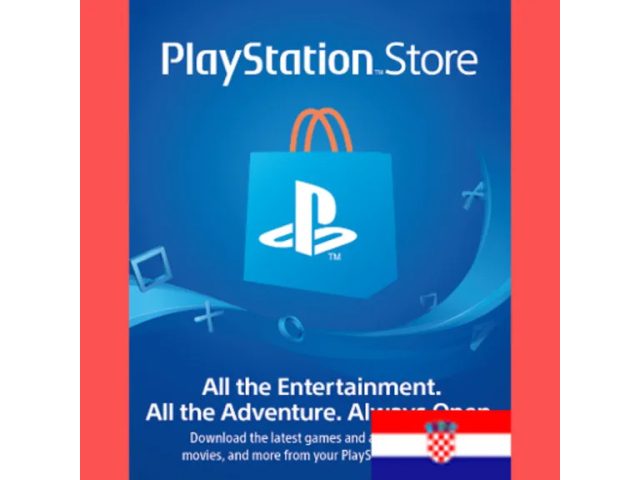 PlayStation (HR) 50 EUR Croatia - digital card