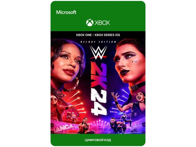 Игра WWE 2K24 - Deluxe Edition для Xbox One/Series X S, электронный ключ