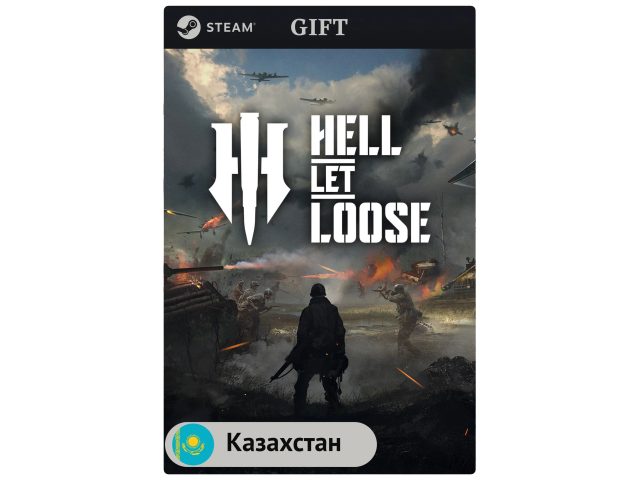 Игра Hell Let Loose для PC (ПК) Steam, Steam Deck, GIFT Казахстан