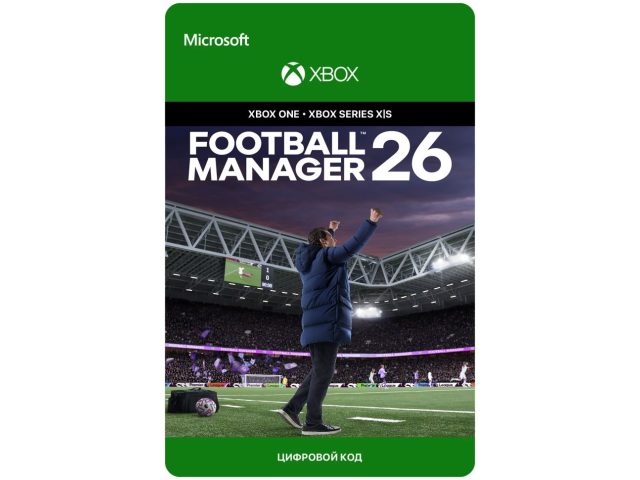 Игра Football Manager 26 - Standard Edition для Xbox One/Series X S, электронный ключ