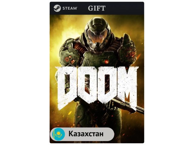 Игра DOOM для PC (ПК) Steam, Steam Deck, GIFT Казахстан