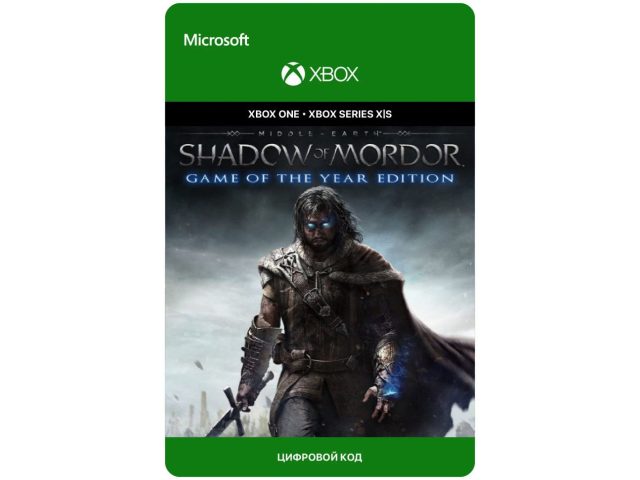 Игра MIDDLE EARTH: SHADOW OF MORDOR - GOTY для Xbox One/Series X S, электронный ключ