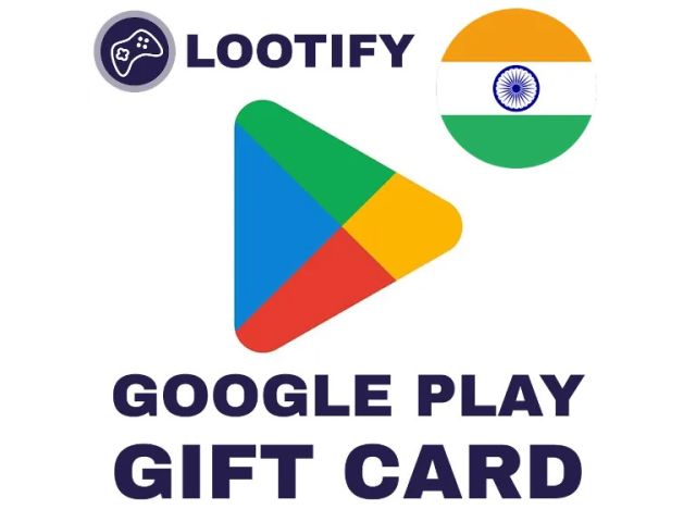 Google Play (IN) 10 INR Индия - цифровая карта