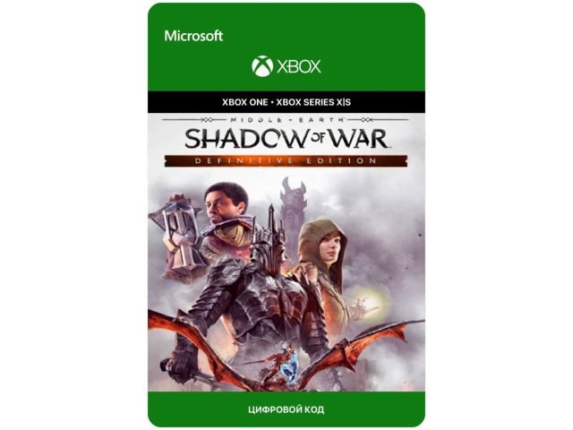 Игра Middle-earth: Shadow of War - Definitive Edition для Xbox One/Series X S, электронный ключ