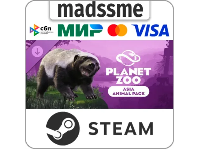 Planet Zoo Asia Animal Pack - ключ активации