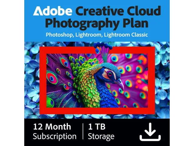 Adobe Creative Cloud Photography Plan | Photoshop + Lightroo