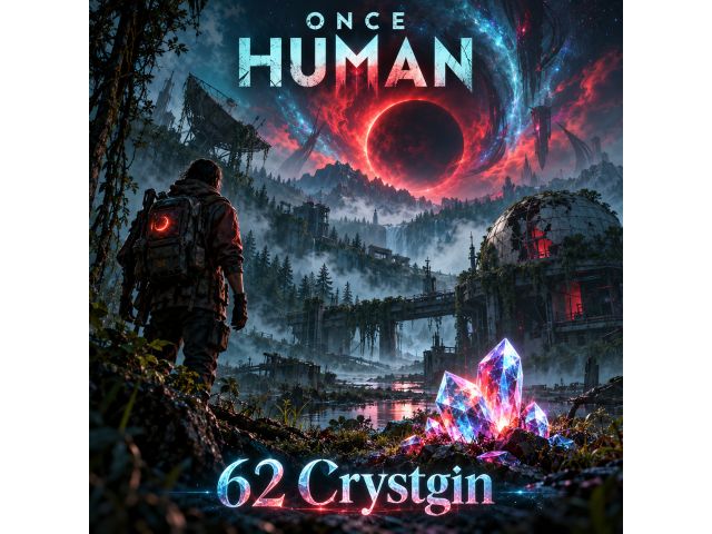 Once Human — 62 Crystgin (пополнение по ID)