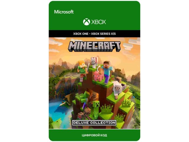 Игра Minecraft - Deluxe Collection для Xbox One/Series X S, электронный ключ
