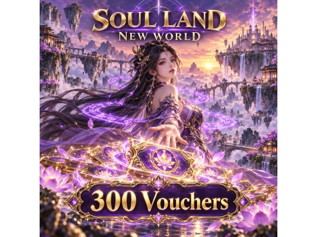 Soul Land: New World — 300 Vouchers