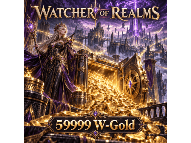 Watcher of Realms — 59999 W-Gold (по User ID и Server ID)